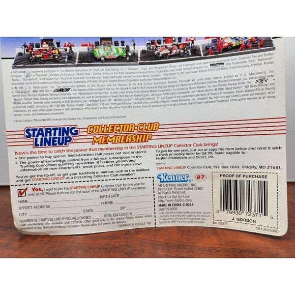 Jeff Gordon #24 Starting Lineup Winner's Circle 1999 Nascar Racing Kenner Figure - Picture 7 of 8